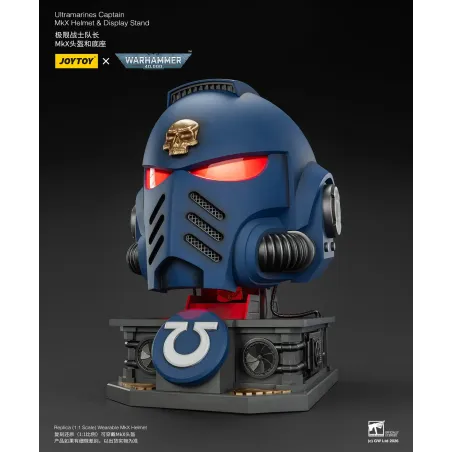 Warhammer 40K Ultramarines Captain MkX Helmet JOYTOY