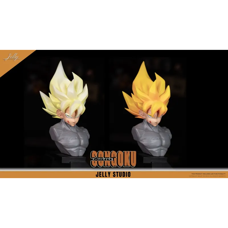 Dragon Ball Z Goku SSJ Namek Jelly Studio