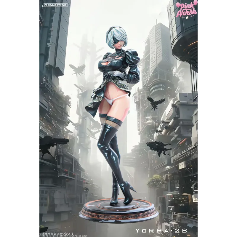 NieR:Automata 2B Pink Aetheria Studio