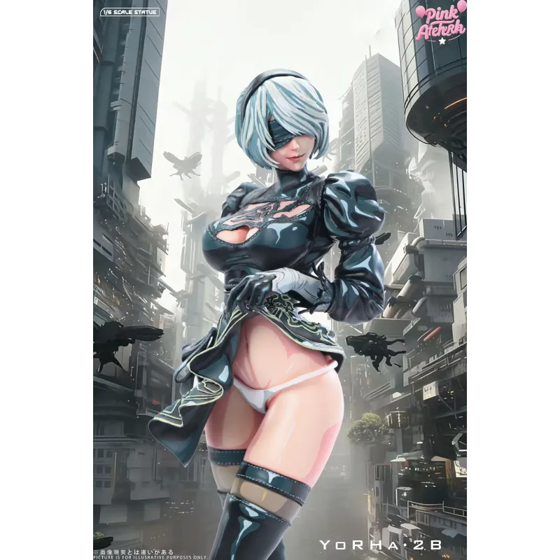 NieR:Automata 2B Pink Aetheria Studio