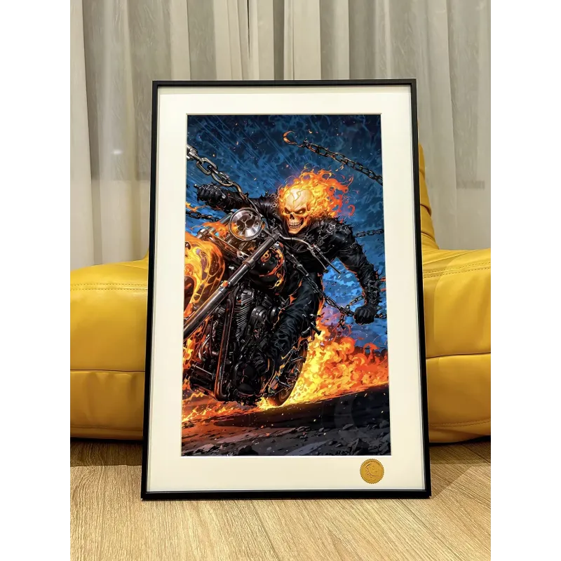 Ghost Rider - XingKong Studio : Figurine d'Action Épique