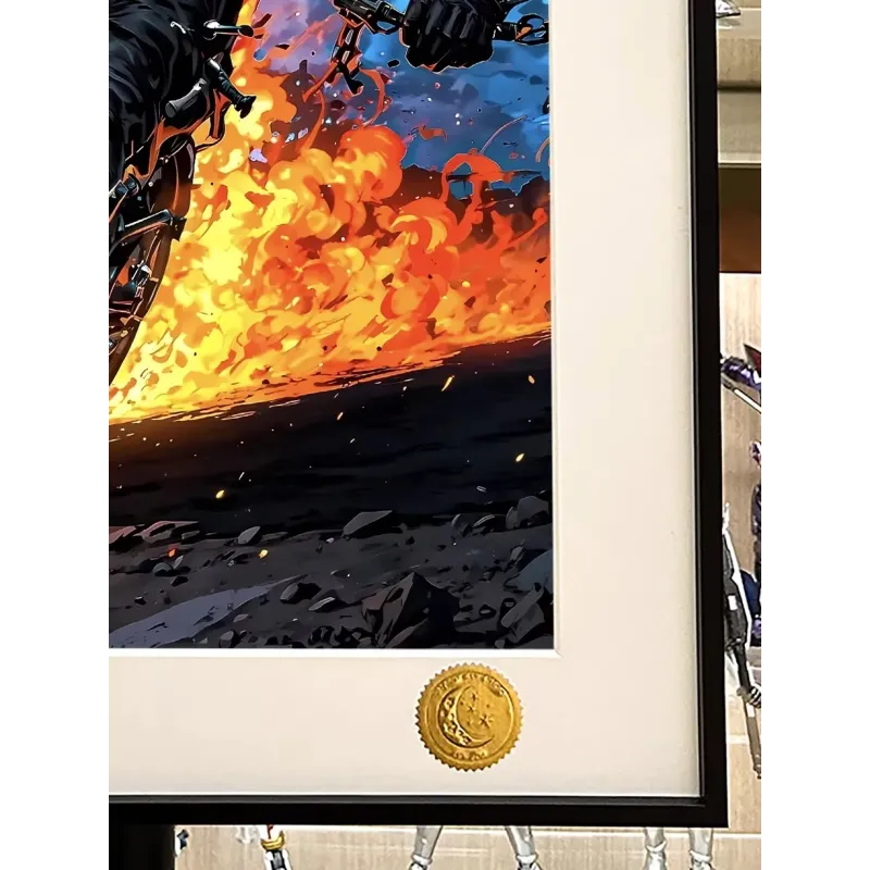 Ghost Rider - XingKong Studio : Figurine d'Action Épique