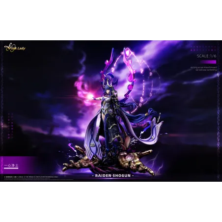 Genshin Impact Raiden Shogun - Figurine Pink Lady Studio