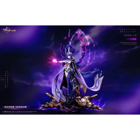 Genshin Impact Raiden Shogun - Figurine Pink Lady Studio