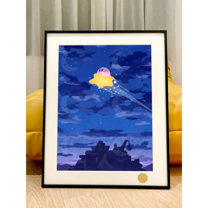 Kirby Cloud Decorative Painting XingKong Studio