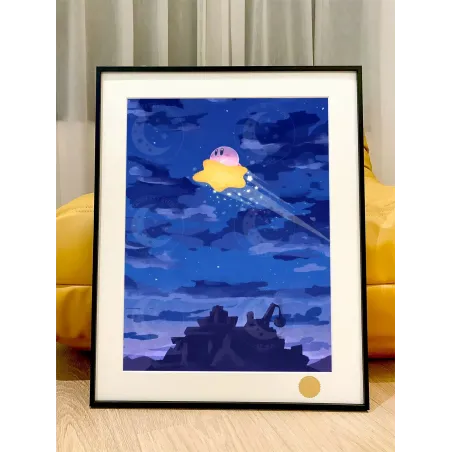 Kirby Cloud Decorative Painting XingKong Studio