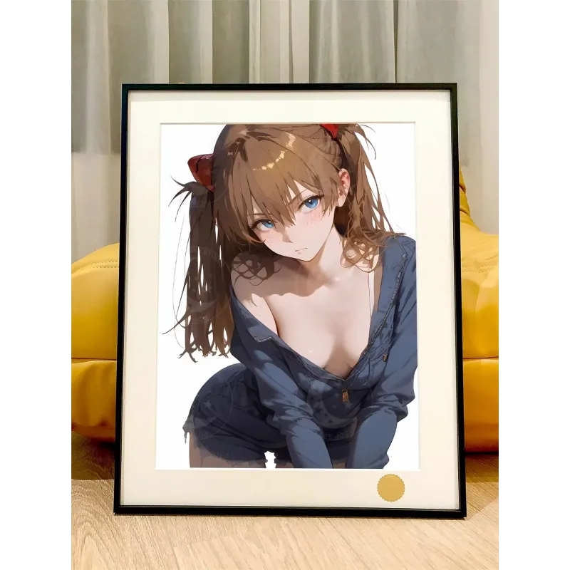 Neon Genesis Evangelion Asuka Langley Soryu Decorative Painting XingKong Studio