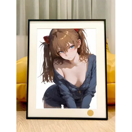 Neon Genesis Evangelion Asuka Langley Soryu Decorative Painting XingKong Studio