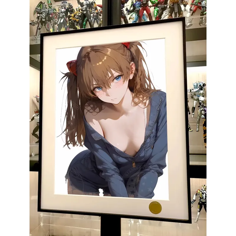 Neon Genesis Evangelion Asuka Langley Soryu Decorative Painting XingKong Studio