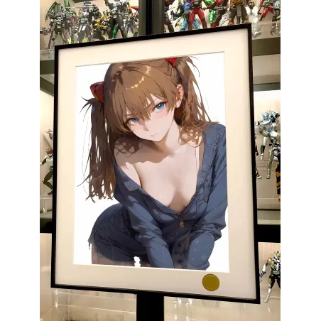 Neon Genesis Evangelion Asuka Langley Soryu Decorative Painting XingKong Studio