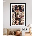 Attack on Titans 9 Titans Decorative Painting Baroque Studio