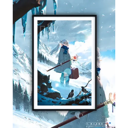 Frieren: Beyond Journey's End Frieren Decorative Painting Baroque Studio