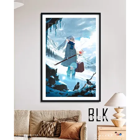 Frieren: Beyond Journey's End Frieren Decorative Painting Baroque Studio