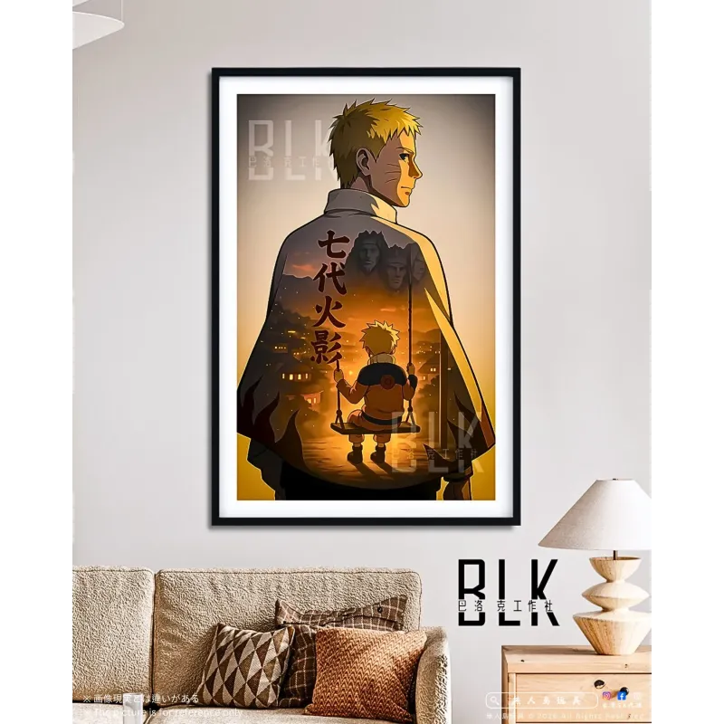 Naruto Shippuden Naruto Uzumaki Decorative Painting Baroque Studio