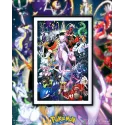 Pokemon Legendary Pokemon Decorative Painting Baroque Studio