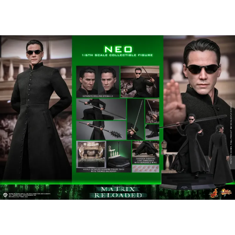 The Matrix Reloaded Neo Hot Toys