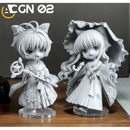 Cardcaptor Sakura Sakura and Tomoyo Daidoji‌ V2 ACGN 02 Studio