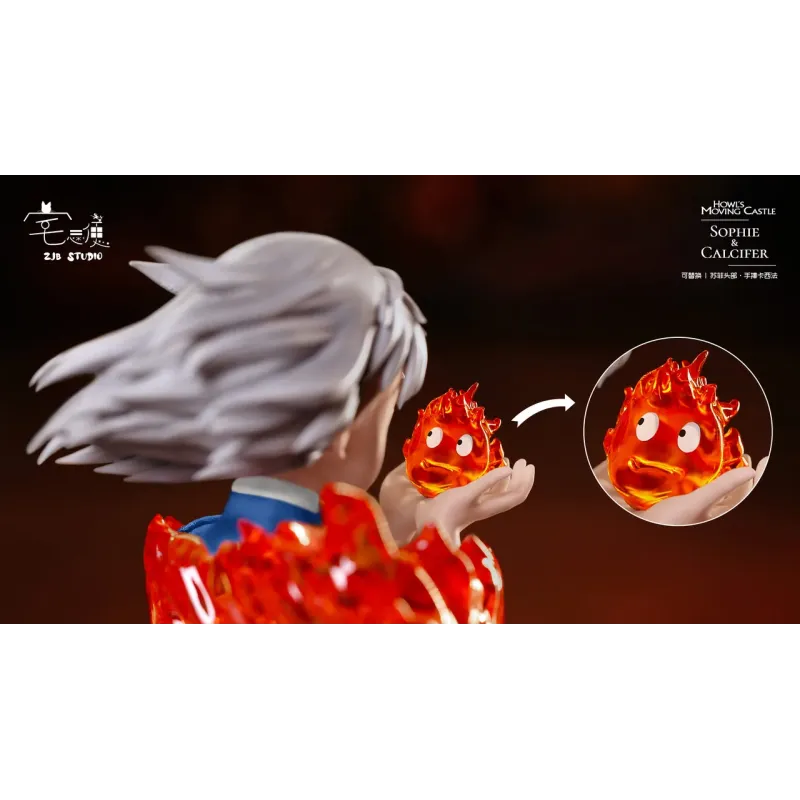 Howl´s Moving Castle Sophie & Calcifer ZJB Studio