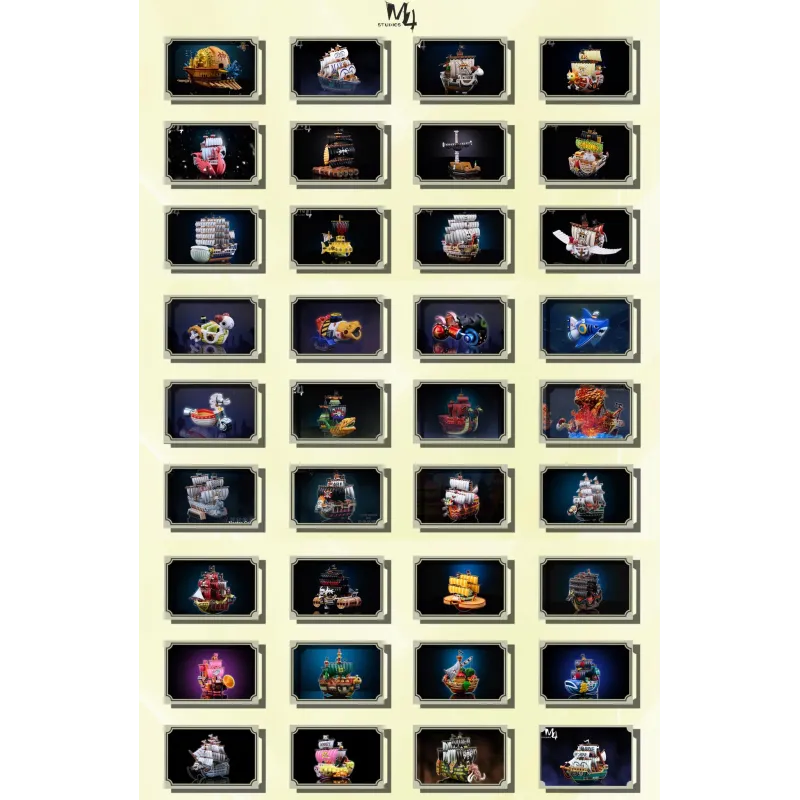 One Piece Marine Ship WCF M4 Studio