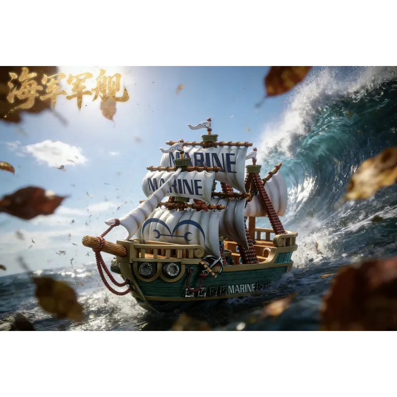 One Piece Marine Ship WCF M4 Studio
