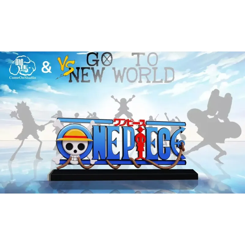 One Piece Logo Stand VS Studio X Come On Studio