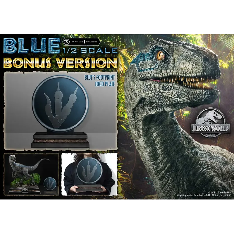 Jurassic World: Fallen Kingdom Blue 1/2 Prime 1 Studio