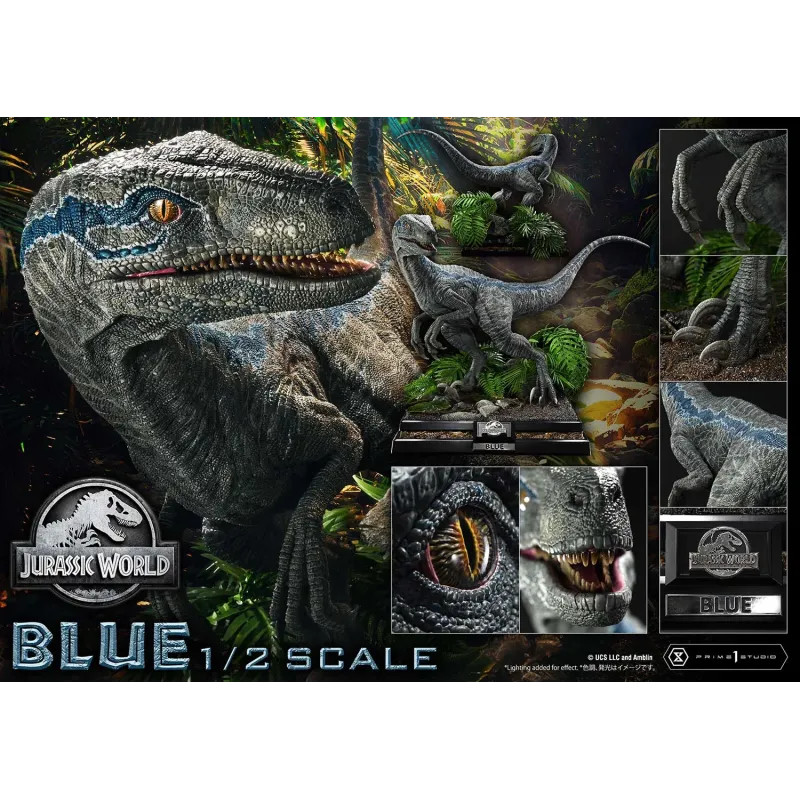 Jurassic World: Fallen Kingdom Blue 1/2 Prime 1 Studio