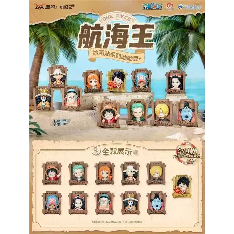 One Piece Fridge Magnets Set of 10 LM Studio