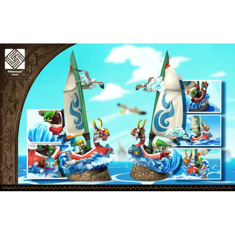 The Legend of Zelda: The Wind Waker King of Red Lions & Link Fibonacci Studio