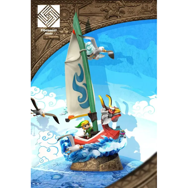 The Legend of Zelda: The Wind Waker King of Red Lions & Link Fibonacci Studio