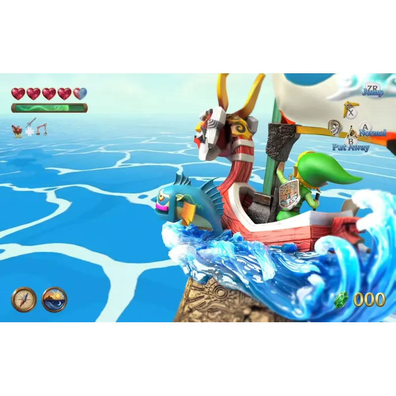 The Legend of Zelda: The Wind Waker King of Red Lions & Link Fibonacci Studio