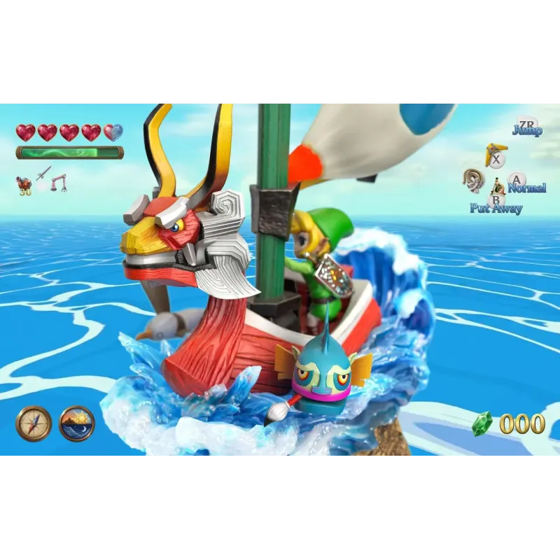The Legend of Zelda: The Wind Waker King of Red Lions & Link Fibonacci Studio