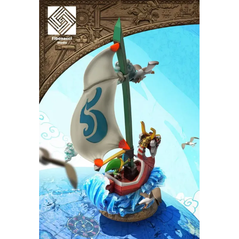 The Legend of Zelda: The Wind Waker King of Red Lions & Link Fibonacci Studio