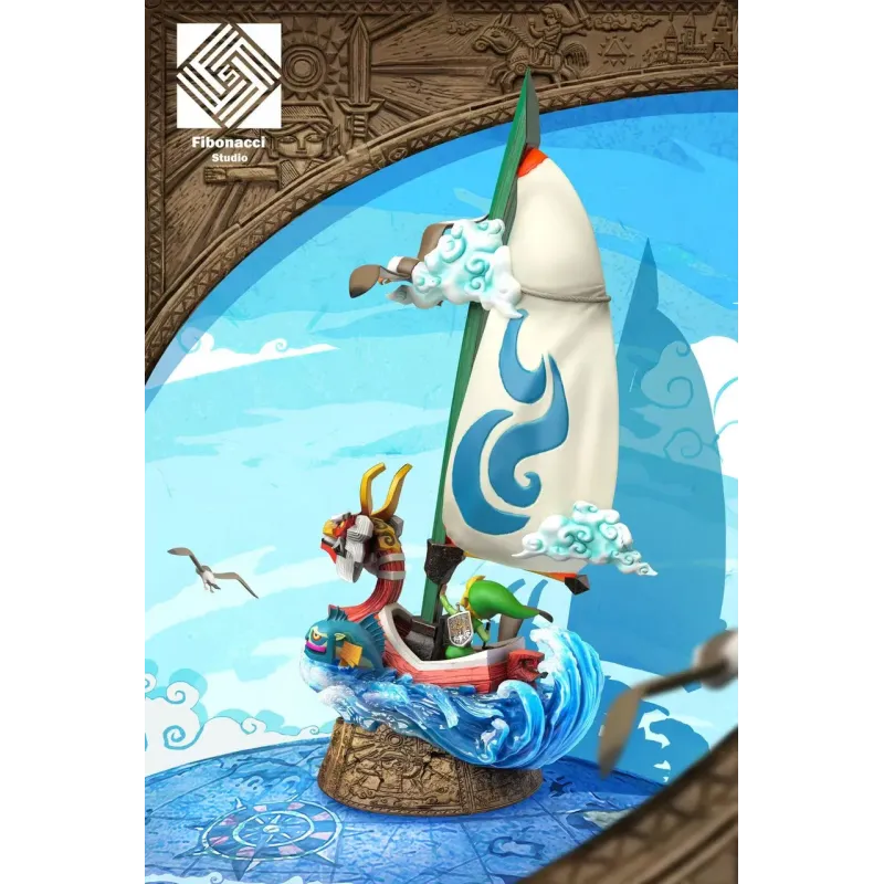 The Legend of Zelda: The Wind Waker King of Red Lions & Link Fibonacci Studio