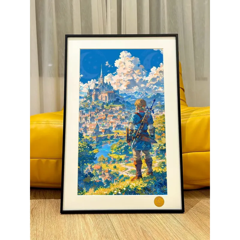 The Legend of Zelda Zelda Castle Decorative Painting XingKong Studio