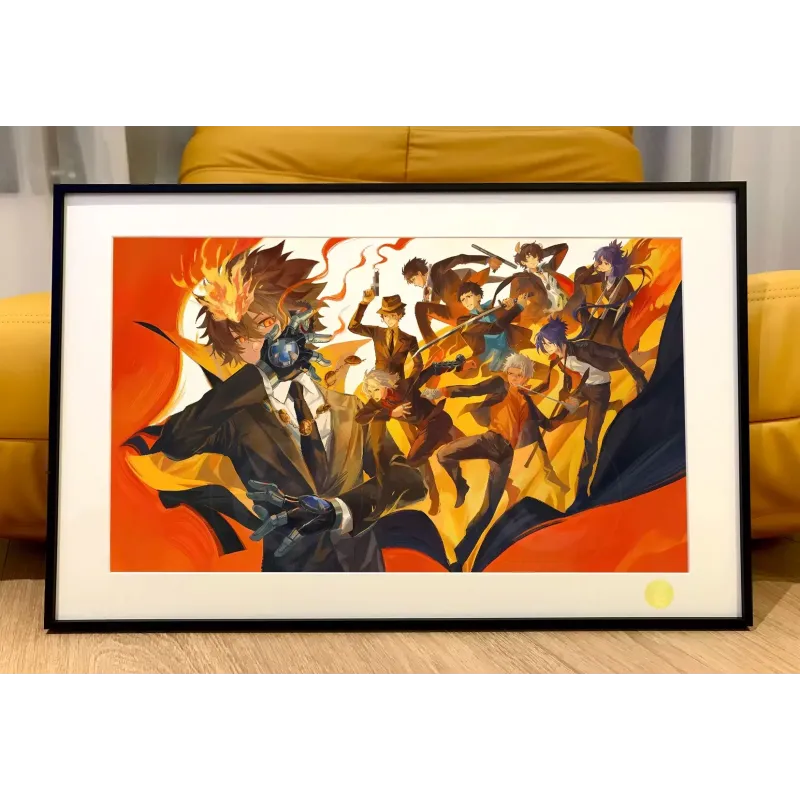 Katekyo Hitman Reborn Sawada Tsunayoshi Decorative Painting XingKong Studio