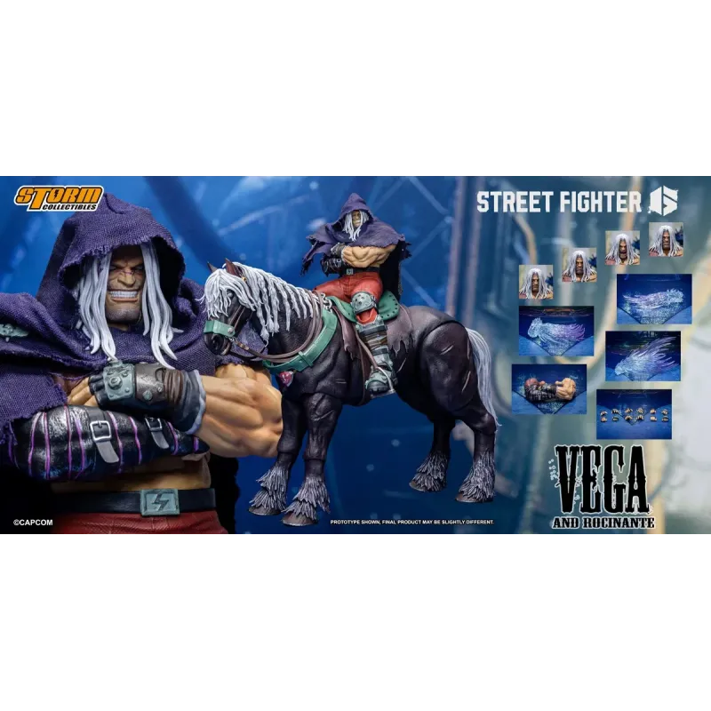 Street Fighter M. Bison & Rocinante Set Storm Toys