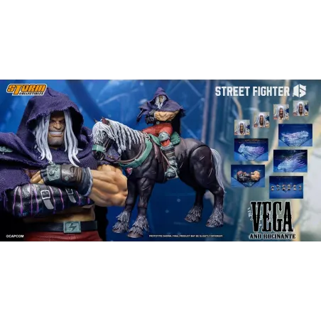 Street Fighter M. Bison & Rocinante Set Storm Toys