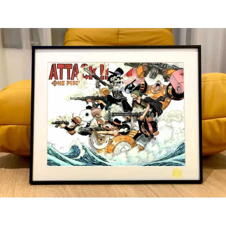 One Piece Attack!! Decorative Painting XingKong Studio