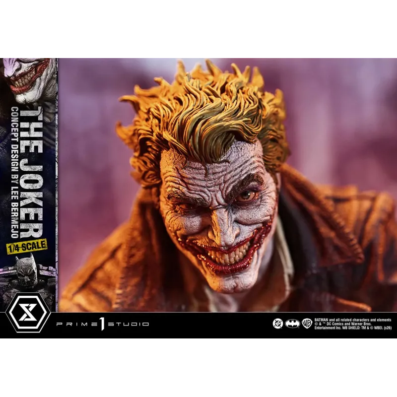 DC Comics The Joker Design by Lee Bermejo 1/4 Prime 1 Studio