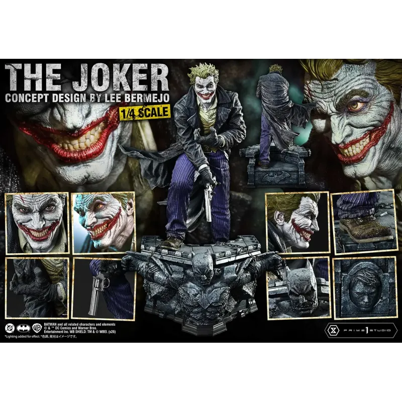 DC Comics The Joker Design by Lee Bermejo 1/4 Prime 1 Studio