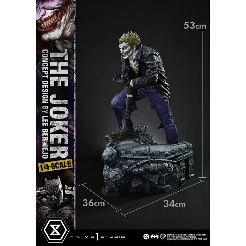 DC Comics The Joker Design by Lee Bermejo 1/4 Prime 1 Studio
