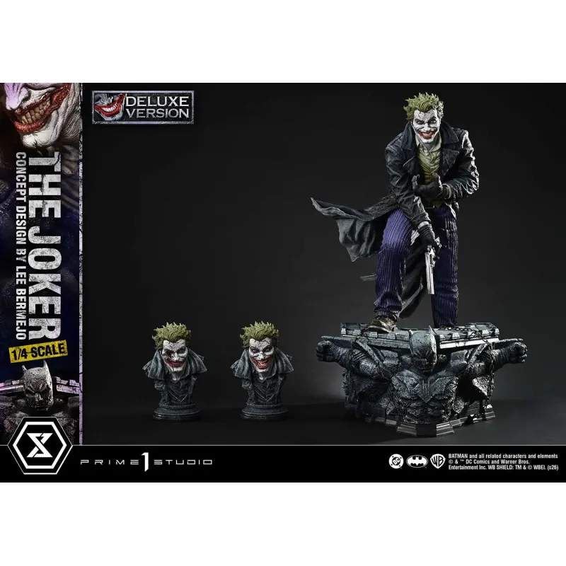 DC Comics The Joker Design by Lee Bermejo 1/4 Prime 1 Studio
