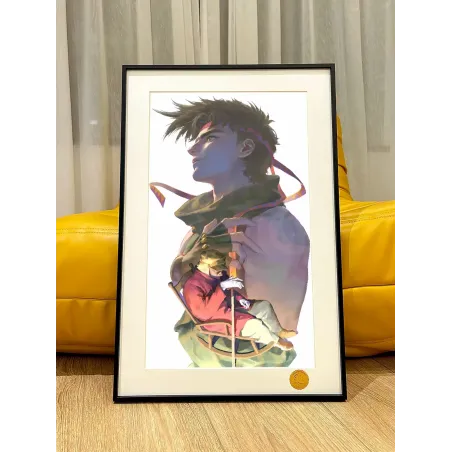 JoJo's Bizarre Adventure Jonathan Joestar and Dio Brando Decorative Painting XingKong Studio