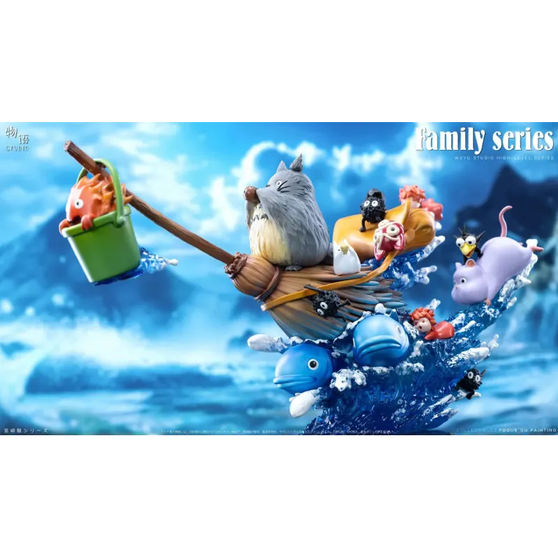 Studio Ghibli Family Series Magic broomstick WuYu Studio