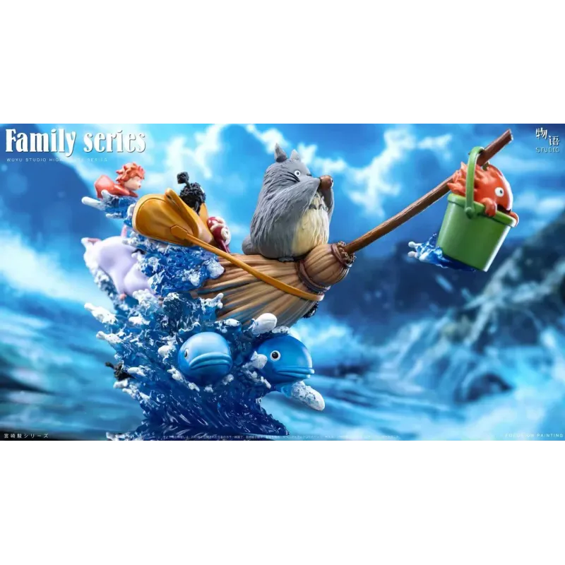 Studio Ghibli Family Series Magic broomstick WuYu Studio