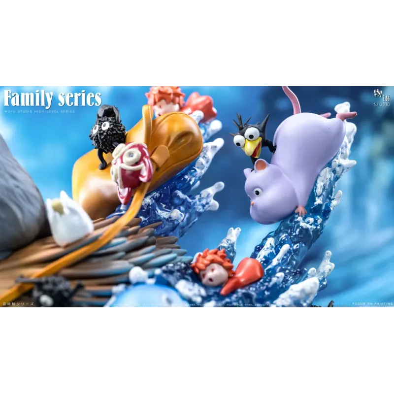 Studio Ghibli Family Series Magic broomstick WuYu Studio