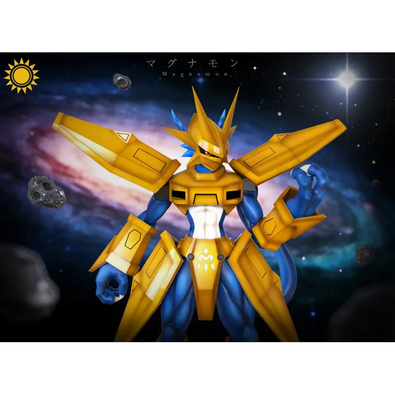 Digimon Magnamon Sun Toys Studio