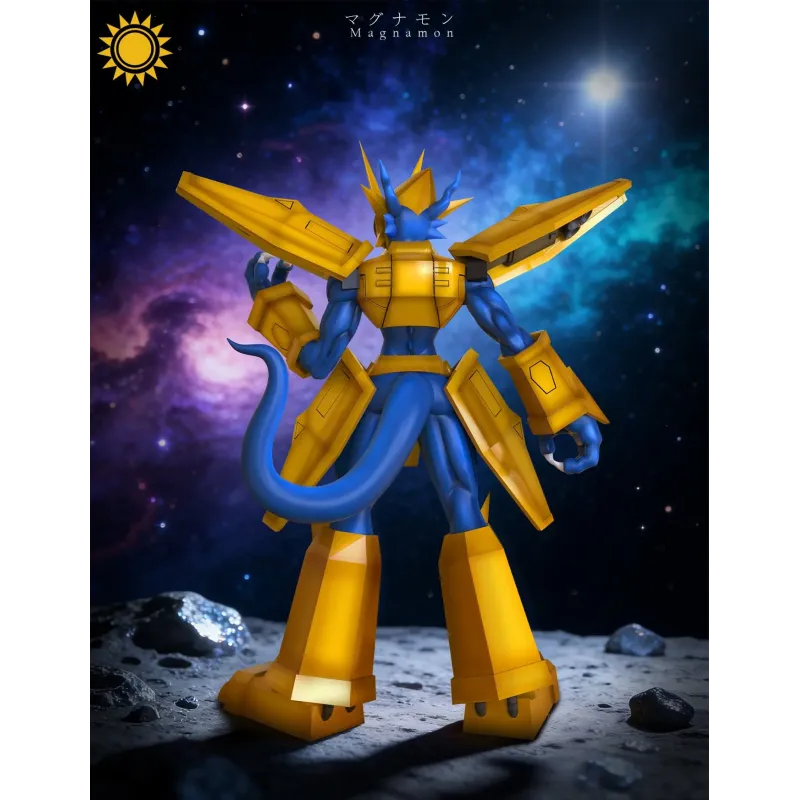 Digimon Magnamon Sun Toys Studio