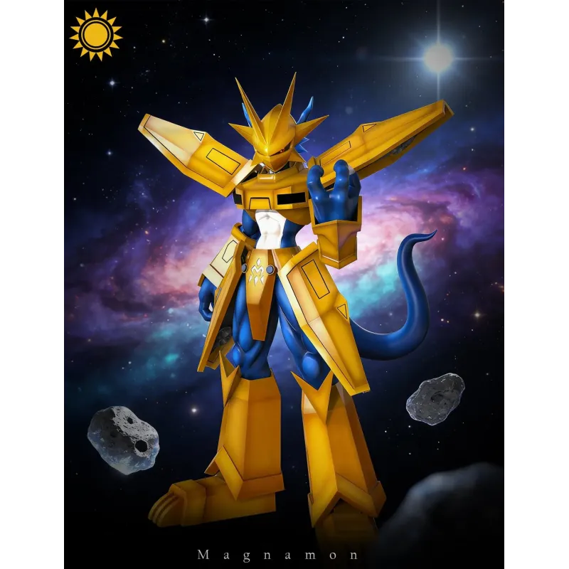 Digimon Magnamon Sun Toys Studio